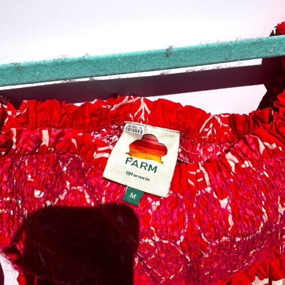 Farm Rio Summer Sunrise Mini Dress; so pretty NWOT size medium - Picture 7 of 7